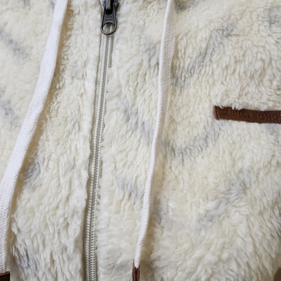 LIKE NEW! Billabong from Buckle Side By Side Zip Up Hooded Vest ~Size S~ - Picture 4 of 13